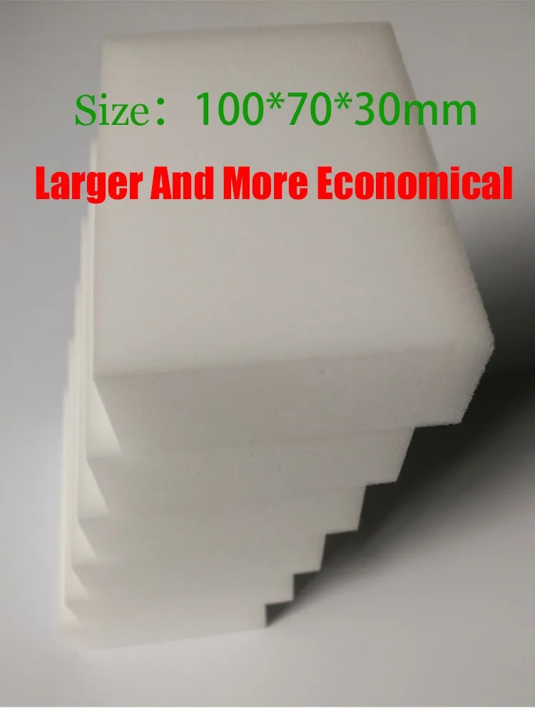 меламиновая губка 10 шт./10*7*3 см для мытья посуды спонж Меламин Ластик ванная