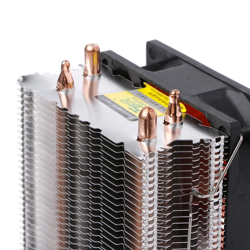 Кулер для процессора Intel 775/1155/1151 AMD 754/AM2 с 2 тепловыми трубками | Компьютеры и офис