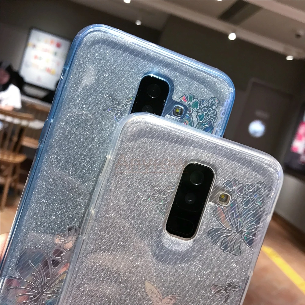 360 чехол из ТПУ с цветком для samsung Galaxy S9 SPlus S10 5G S10E Note 10 9 8, мягкий чехол для телефона