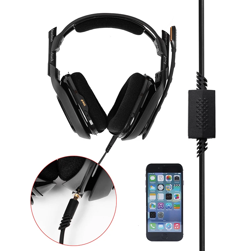 

Сменный аудиокабель 2 м, кабель для игровых наушников Astro A10/A40