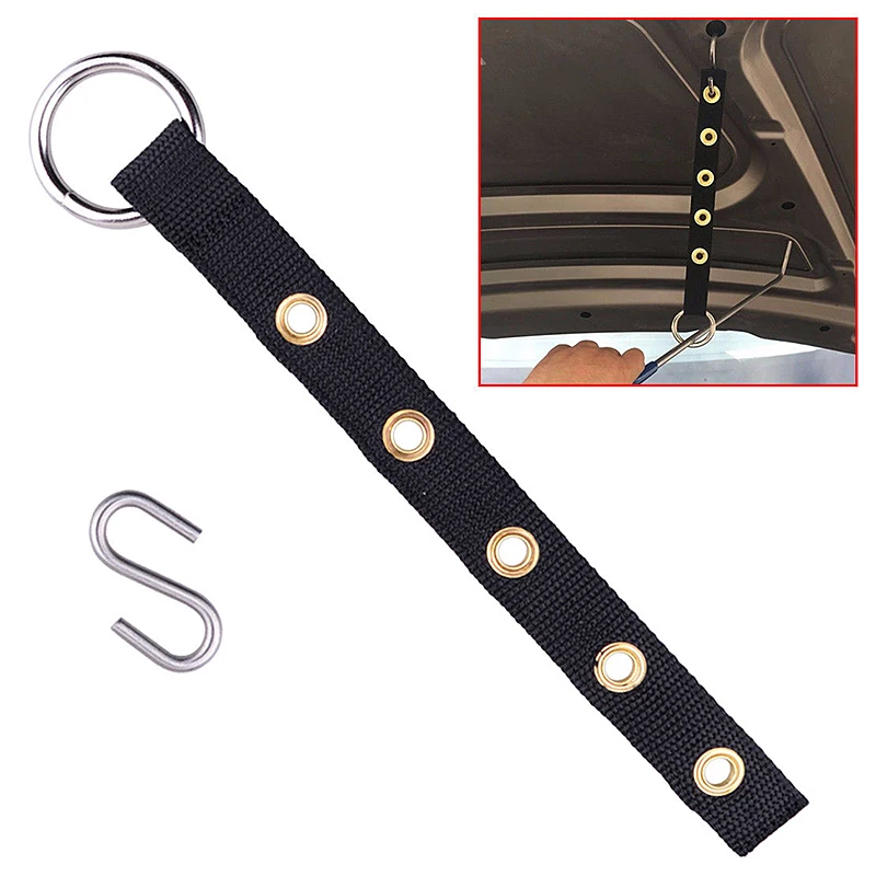 

Car Sag Repair Tool Nylon Belt And S Hook Matching Set Hand Tool