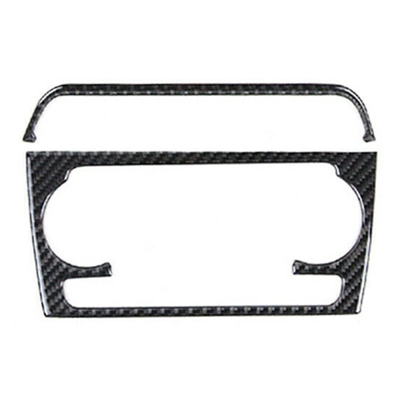 

For Q3 2014-2018 Carbon Fiber Air Conditioning Vent Button Decor Cover Trim