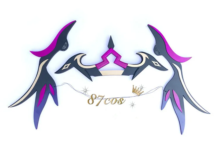 Game Genshin Impact Mitternachts Waltz Four-star Weapon Cosplay Bows and Arrows Removable Cannot Be Launched | Тематическая одежда