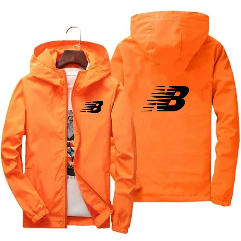 Мужская осенняя куртка Повседневная модная ветровка с принтом на весну и осень