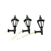10pcs125 1200 scale model lightsled wall lamp building sand table landscape train railway layout material toy
