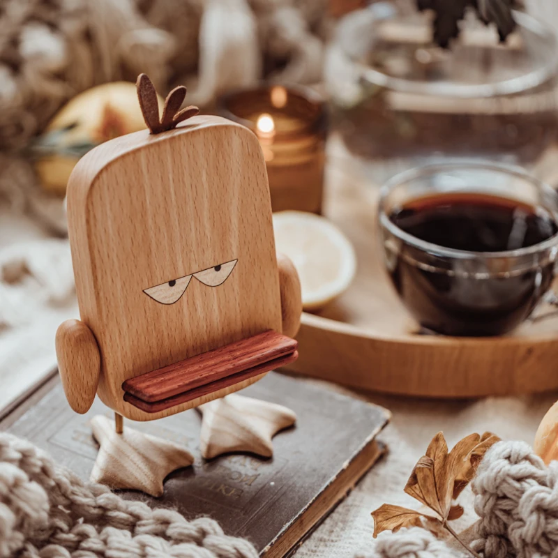 Забавная мордашка Утка мобильный телефон держатель планшета IPad твердой