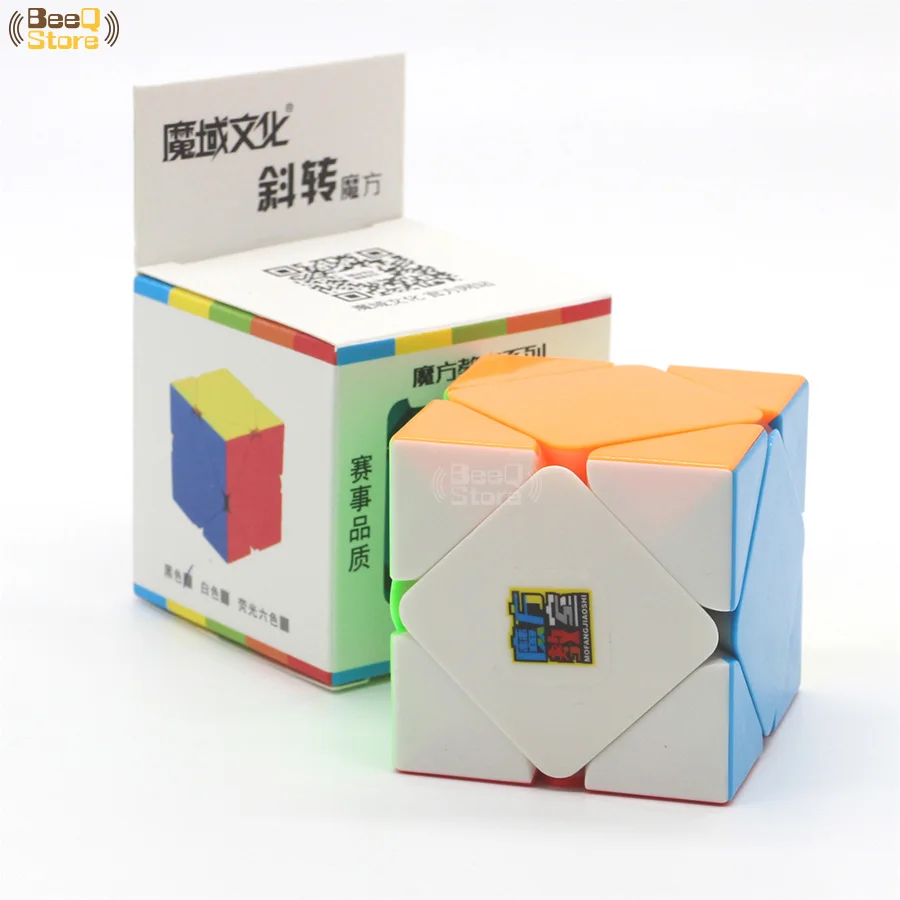 MoyuSkewb Skew магический куб скорость 3x3x3 головоломка Magico Cubo 3x3 черный Stickerless