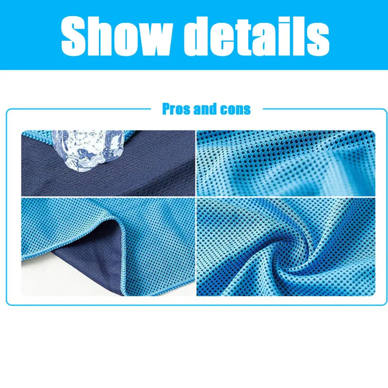 

Microfiber Bath Towel Quick-Dry Sport Sweat Towels for Kitchen Clean Absorbent WHShopping