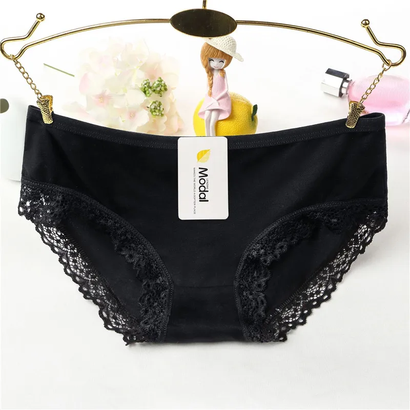 Трусики женское нижнее белье сексуальные кружевные трусики женские из модала