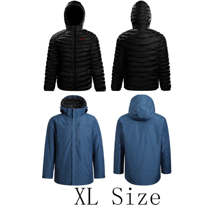style 3 Умный пуховик Xiaomi Mijia Cottonsmith с мультизональным подогревом три в одном может решить 120 градусов ниже нуля - Цвет: style 3