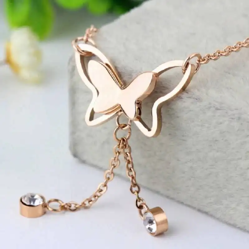 Кулон в виде бабочки ножные браслеты летняя цепочка для ног Йога Пляжная ножка