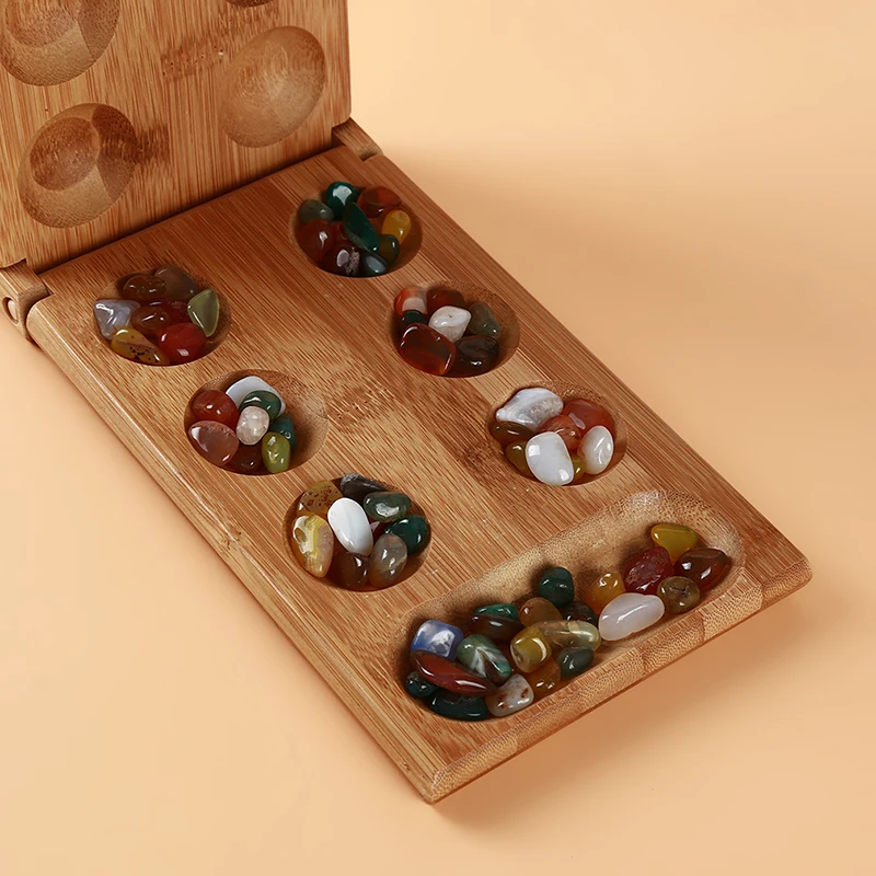 

Thinking Puzzle Game Particles Returning African Gem Chess Mancala Children Board Strategy Game Kids Toys