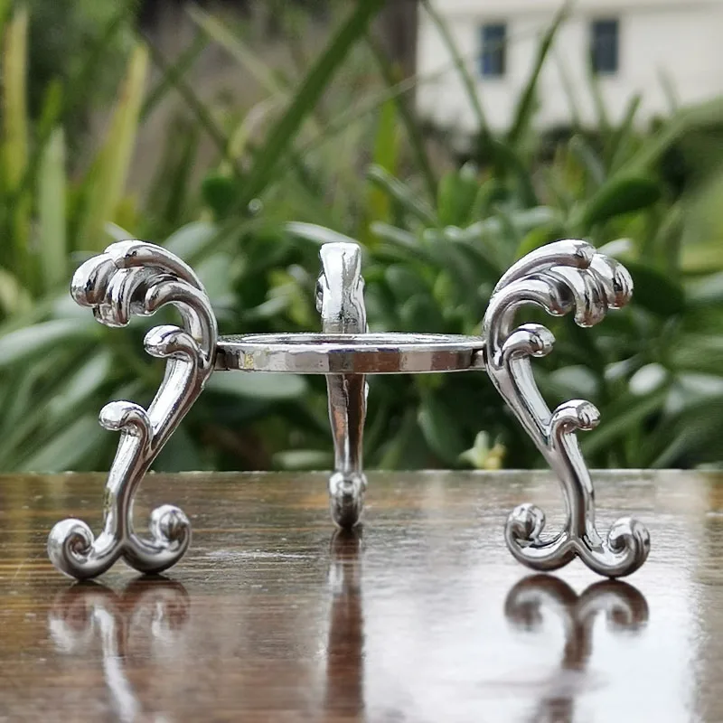 Хрустальный шар фигурка позолоченный стенд металлический держатель дисплея