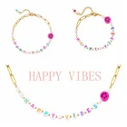 Ожерелье из серебра 925 пробы с жемчугом и надписью