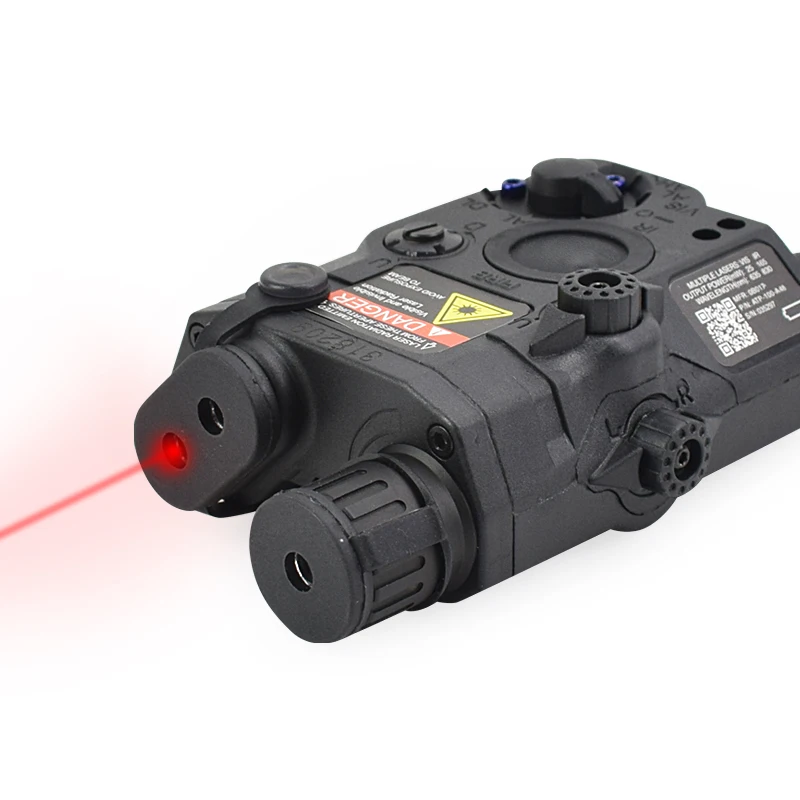 

Airsoft LA-5 IR Red Dot лазерный светодиодный фонарь Тактический батарейный отсек AN/PEQ-15, чехол, военные аксессуары для охоты, оружие, ружье, свет
