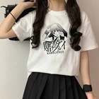 Kawaii Kakegurui футболка японское аниме джабами юмэко смешной мультфильм печать Свободная Повседневная ulzzang Harajuku панк Женская Милая футболка