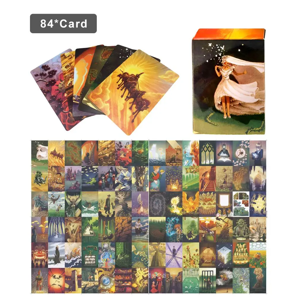 

84PCS Harmonies Expansion Card Game English Version Educational Funny Deck Table Board Games for Children Kids Party Fun