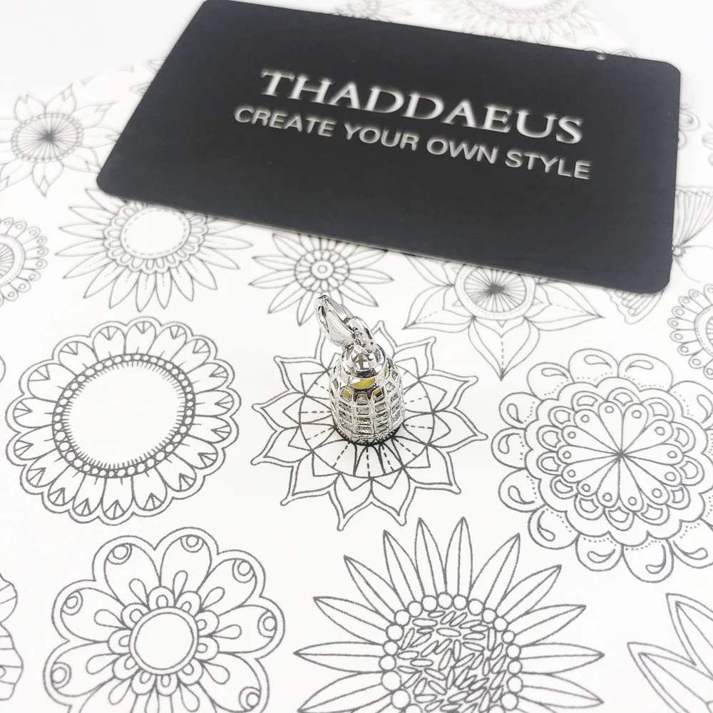 Птичья клетка подвеска 2019 Европа ювелирные изделия аксессуары стерлингового