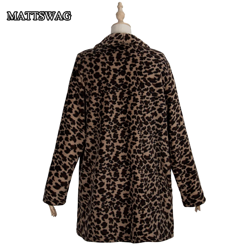 

Leopard Print Woman Jacket Spring Autumn Sexy Casual Trench Coat Women Retro Vintage Medium-Long Coat Night Club Streetwear