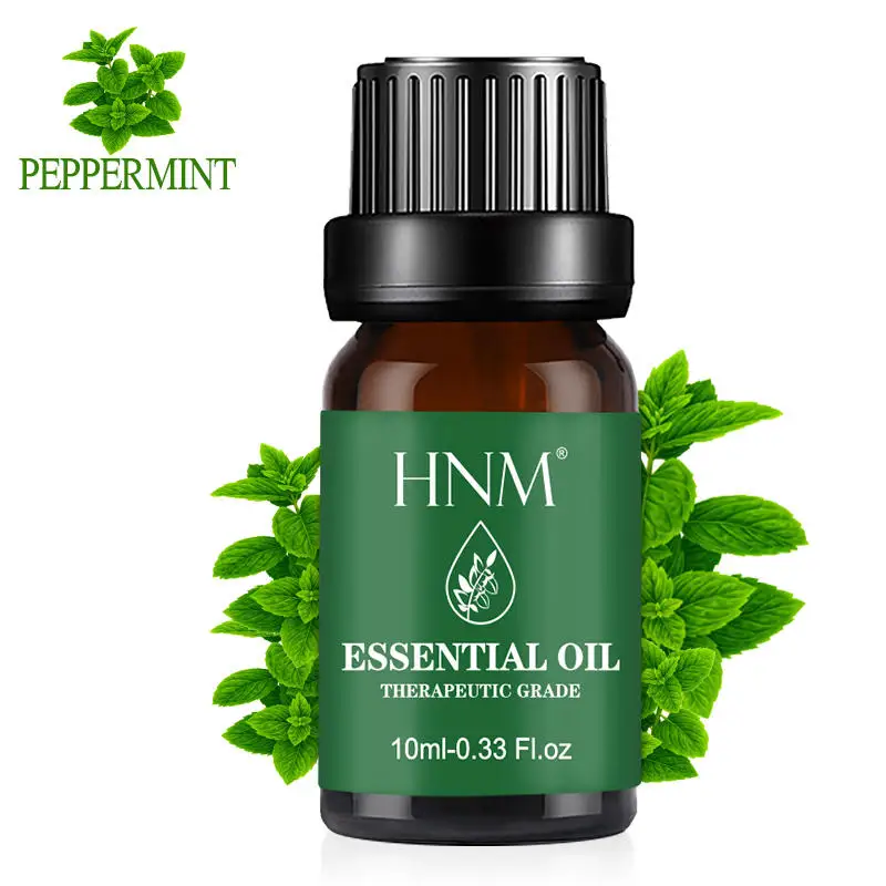 HNM 10 мл чистое эфирное масло апельсин перечная мята лимон лемонграсса чайное