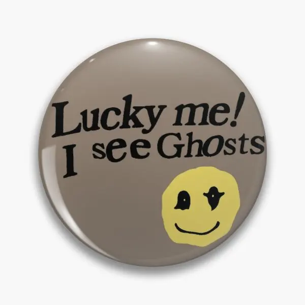 

Значок на лацкан «Счастливая я вижу Призраков»