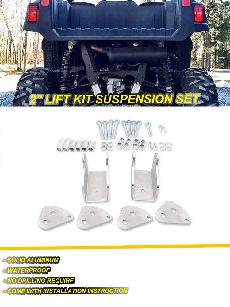 Передняя и задняя подвеска 2 дюйма подъемный комплект для Yamaha Wolverine 700 R-Spec DAE SE