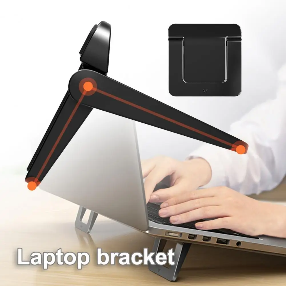 

1Pair (2pcs) Mini Portable Invisible Laptop Holder Adjustable Cooling Stand Foldable Multifunctional Holder for Laptop Notebook
