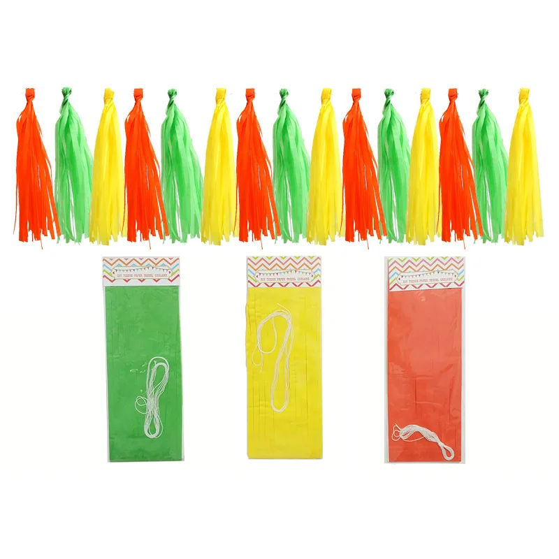 1 Набор смешанных бумажных помпонов мяч с бумажными сотами подвесной бумажный