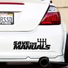 Творческий сохранить инструкции автомобиля Стикеры s кузова автомобиля Дверная ручка Стикеры дверная наклейка на ручку