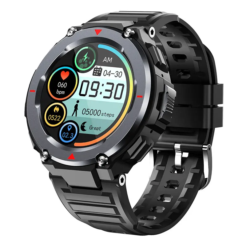 

S25 Outside Sports Smart Watch Wome Fitness Tracker Support Bluetooth Call Round Music Player Clock Smartwatch for IOS Android