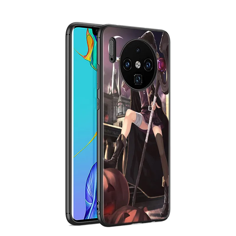 Силиконовый чехол с аниме KonoSuba Megumin для Huawei Mate 30 20 20X 10 Lite Y9 Y7 Y6 Y5 Pro Prime 2019 2018
