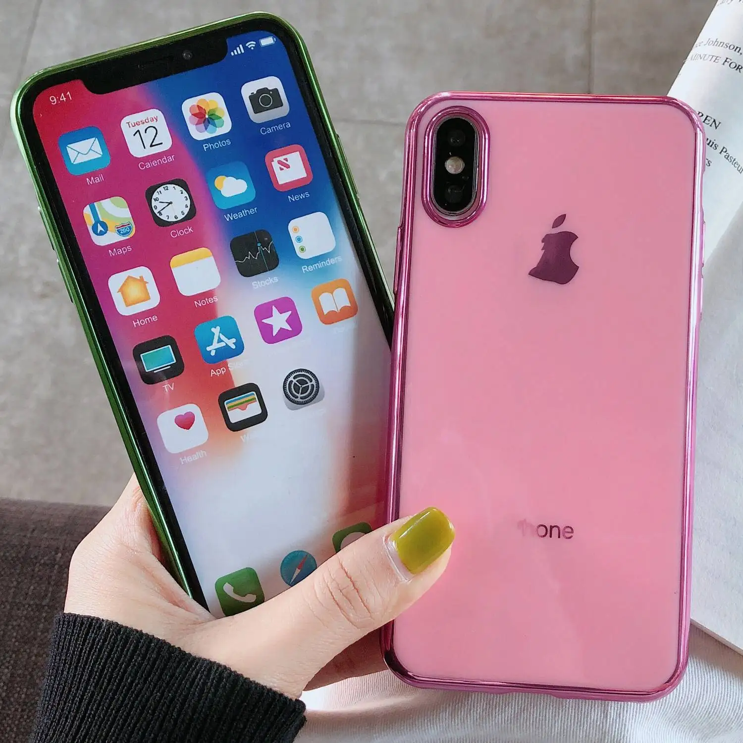 Модный мягкий из высокотемпературного полиуретана чехол для iPhone X Xs Max XR 8 7 6 6s Plus Роскошные Защитные Чехлы и сумки для мобильных телефонов чехол