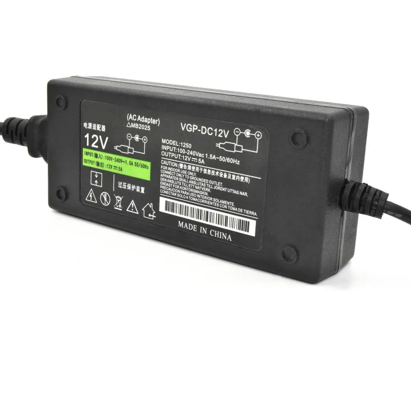 Lcd Power Adapter Led Screen 12v5a 12v4a 12v3a 12v2.5a Monitoring Universal | Электроника