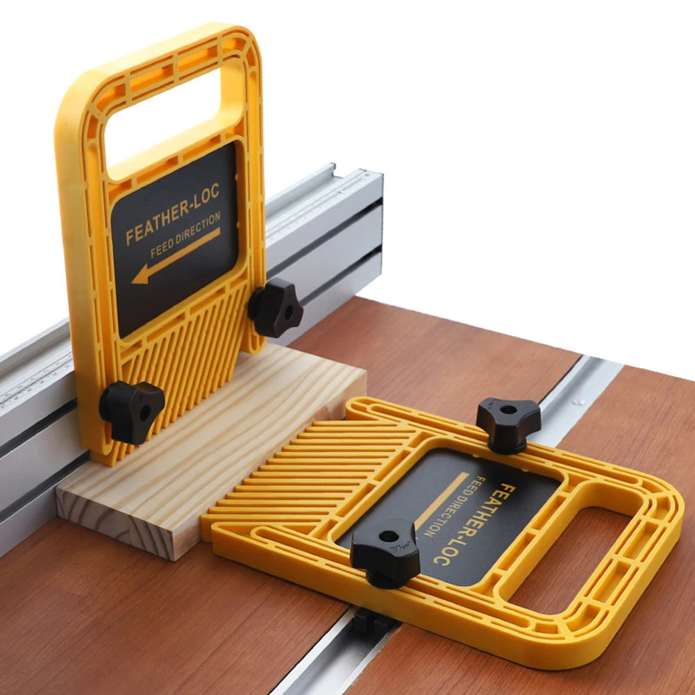 

Feather Board Extended Loc Set Multi-purpose Woodworking Engraving Machine Double Featherboards Miter Gauge Slot DIY Tools