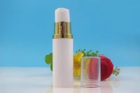 5ml white airless bottle silver vacuum pump clear lid lotion emulsion serum sample eye essence skin care sprayer toner packing