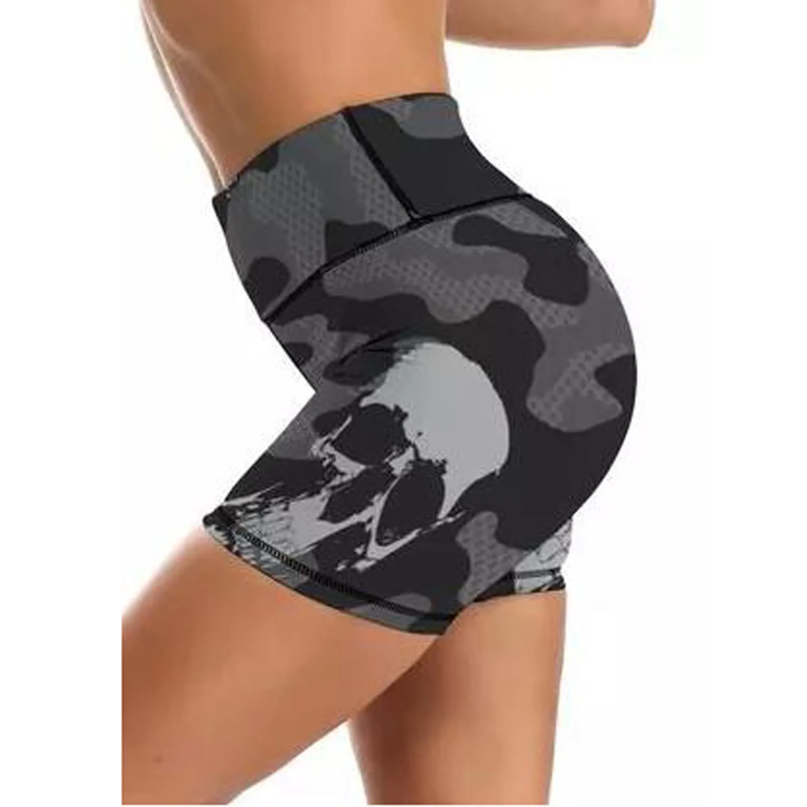 Леггинсы с леопардовым принтом для мам и камуфляжной расцветки в полоску стиле