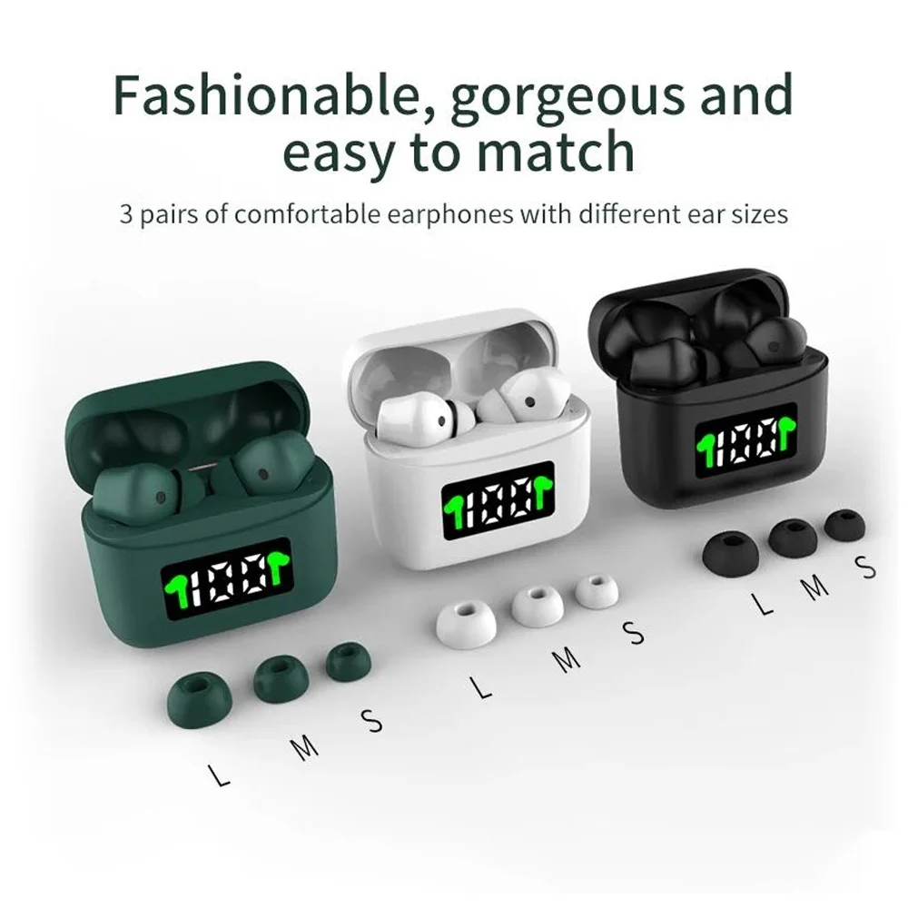 

5.2 Bluetooth Headphones TWS J5 Wirelesws 9D Stereo Earphone WaterProof Headset Dual Microphone With LED Charging Box For Xiaom