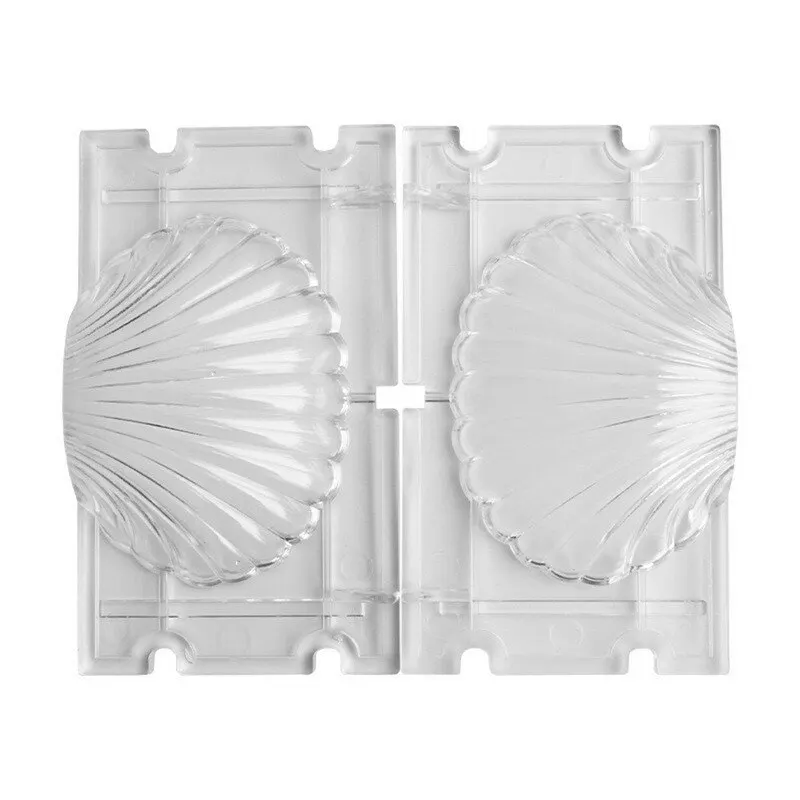 

New Durable Plastic Mold Scented Candle Mold Seashell Scallop Shell Candle Mold Handmade Soap Mold for Making Beach Favor