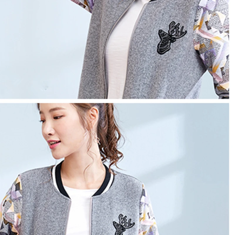 Длинное зимнее женское осеннее пальто новые свободные модные Лоскутные