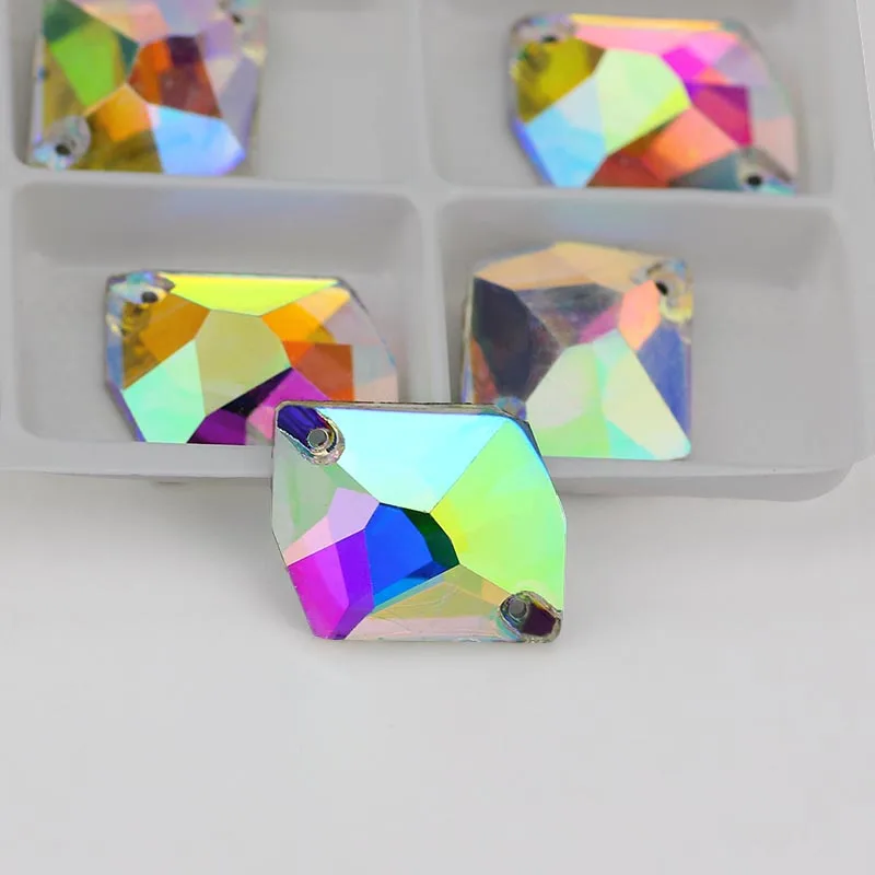 Стразы для шитья всех размеров кристаллы AB ab стразы s свадебных платьев одежды