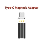 Магнитный адаптер с USB c на usb c для Android Samsung S20 Huawei Mate 40 зарядное устройство, USB C Магнитная Зарядка для Xiaomi Redmi зарядка