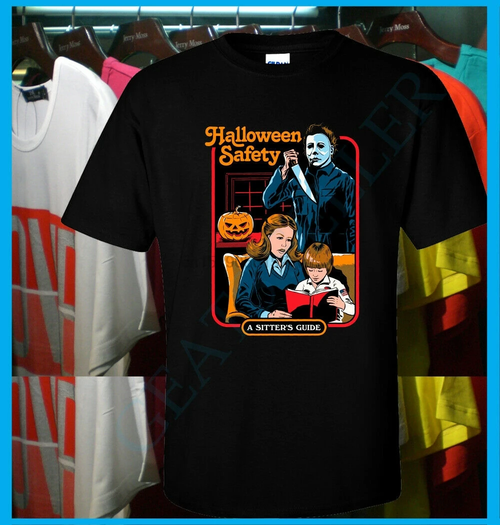 НОВАЯ безопасная футболка для хеллоуина Стивен Родос А сестра руководство S 2XL