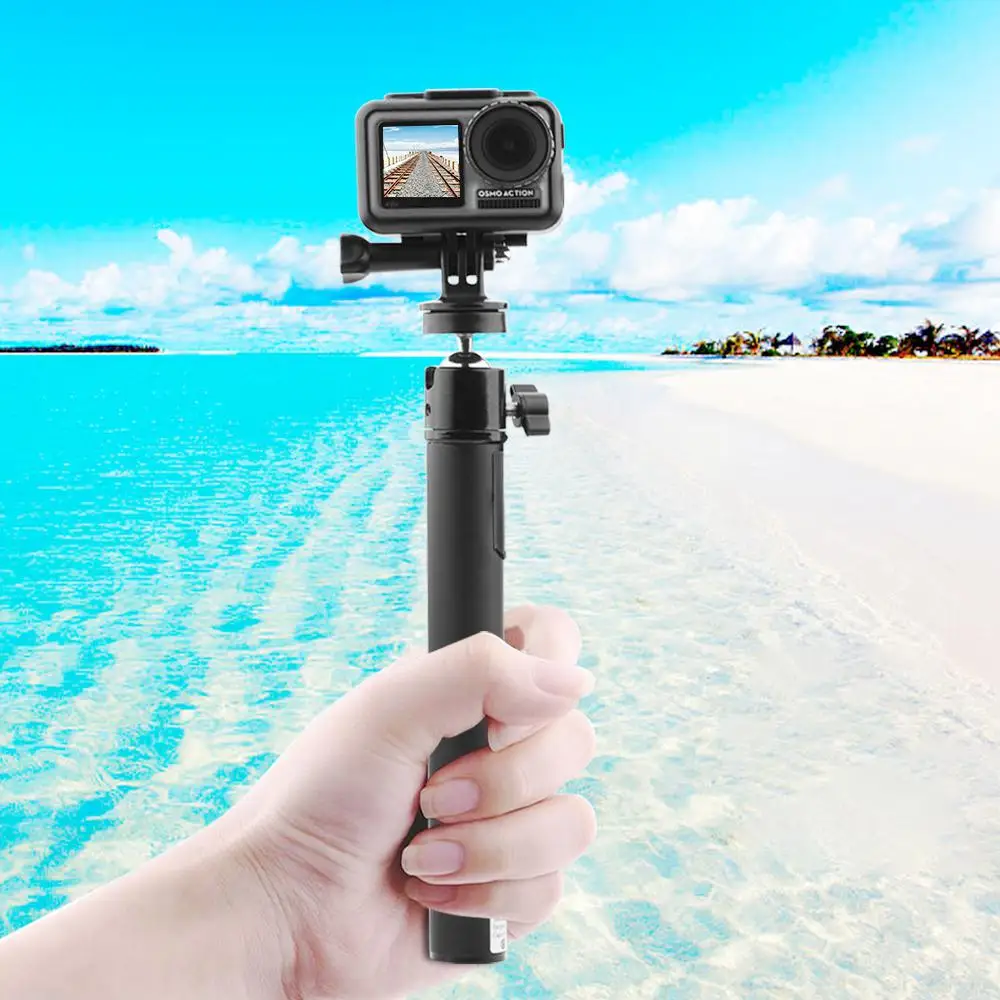 Ручной внешний аккумулятор ручной удлинитель монопод селфи Палка для DJI Osmo Action