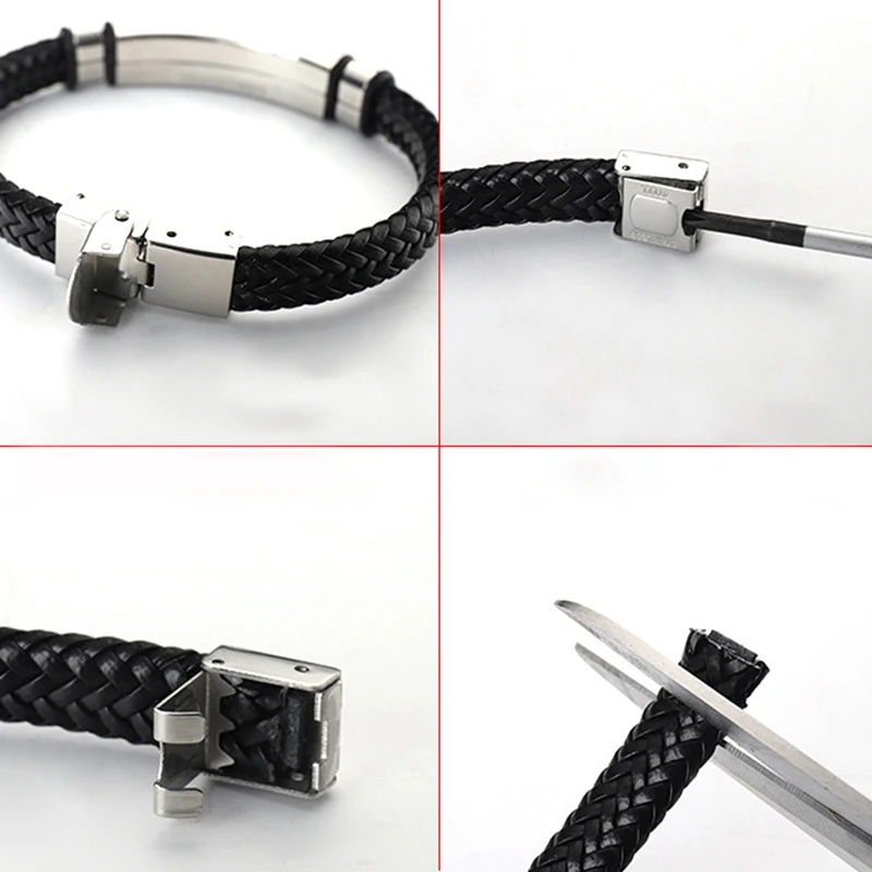 

Black Cross Bracelet For Men Women 3PCS Fashion Wrist Bracelet Faux Leather Simple Jewelry Bracelets & Bangles Gifts Decoration