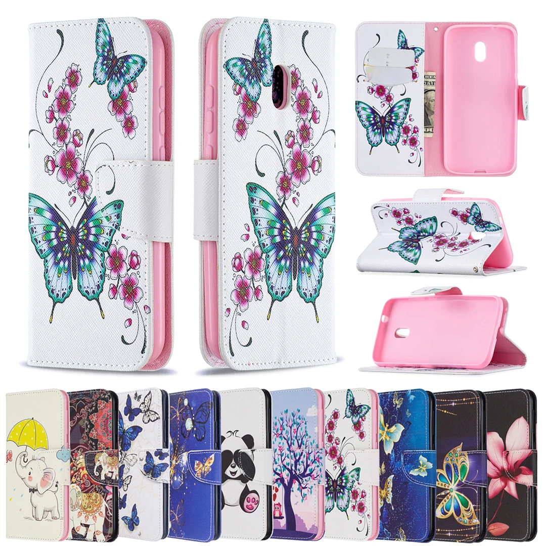 

Cute Painted Leather C1 Plus Phone Case For Nokia 5.4 Etui Full Protective Cover Flip Wallet Card Solt Kickstand Fundas