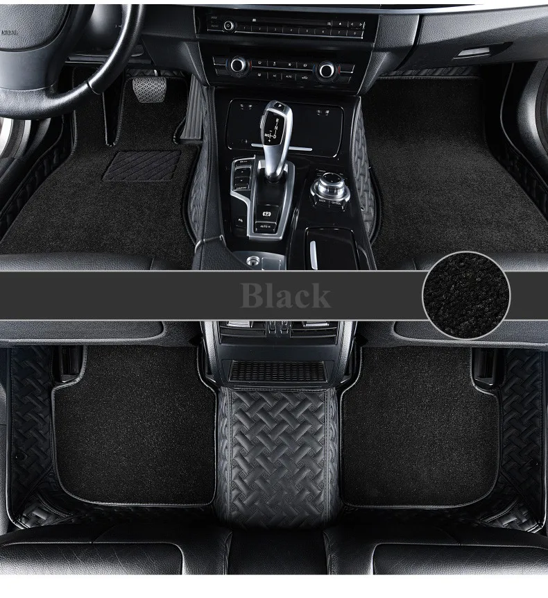 

High quality! Custom special car floor mats for Mercedes Benz S Class W222 2020-2014 waterproof durable double layers carpets