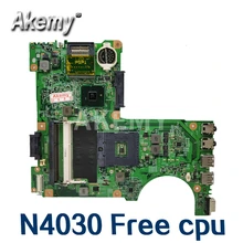 Akemy motherboard For DELL Inspiron N4030 mainboard PGA989 0H38XD CN-0H38XD HM57 48.4EK01.021 with graphic test good Free CPU