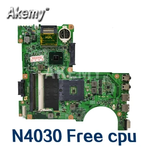 akemy motherboard for dell inspiron n4030 mainboard pga989 0h38xd cn 0h38xd hm57 48 4ek01 021 with graphic test good free cpu free global shipping