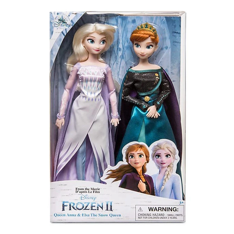 Игрушки Disney Frozen 2 фигурки Эльзы и Анны куклы-принцессы игрушки Olfa коллекционные