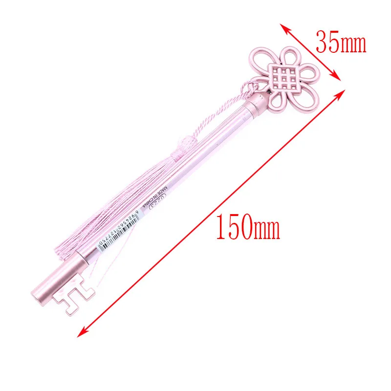 

3pcs Creative Fashion Personality Key Gel Pen 0.5mm Black Refill Children Students Learning Stationery Gifts Office Supplies